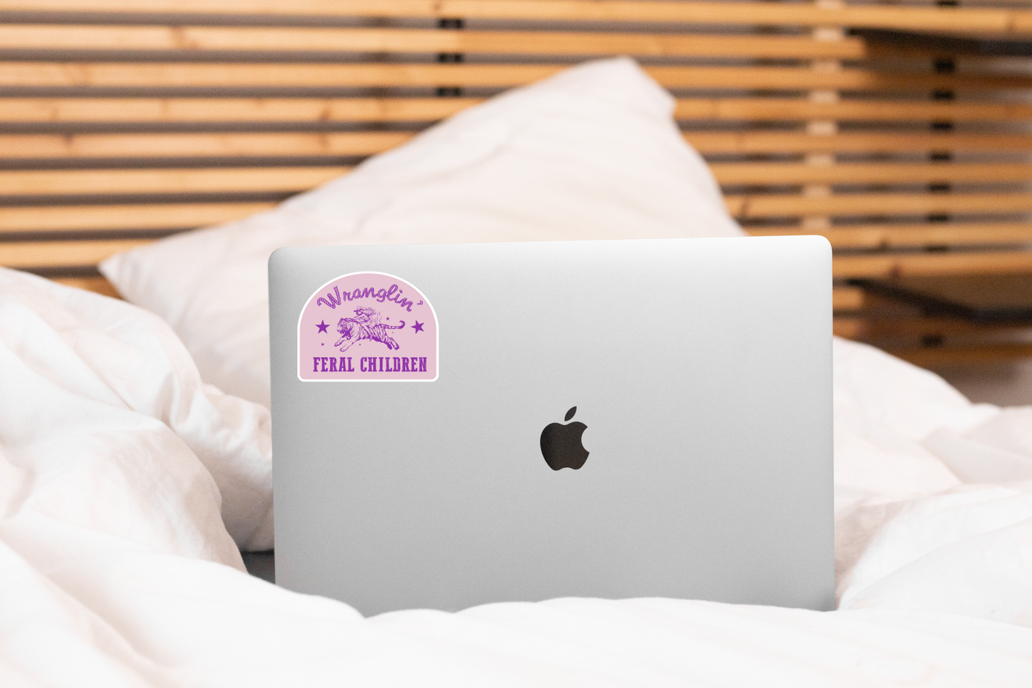 Wranglin' Feral Children Sticker