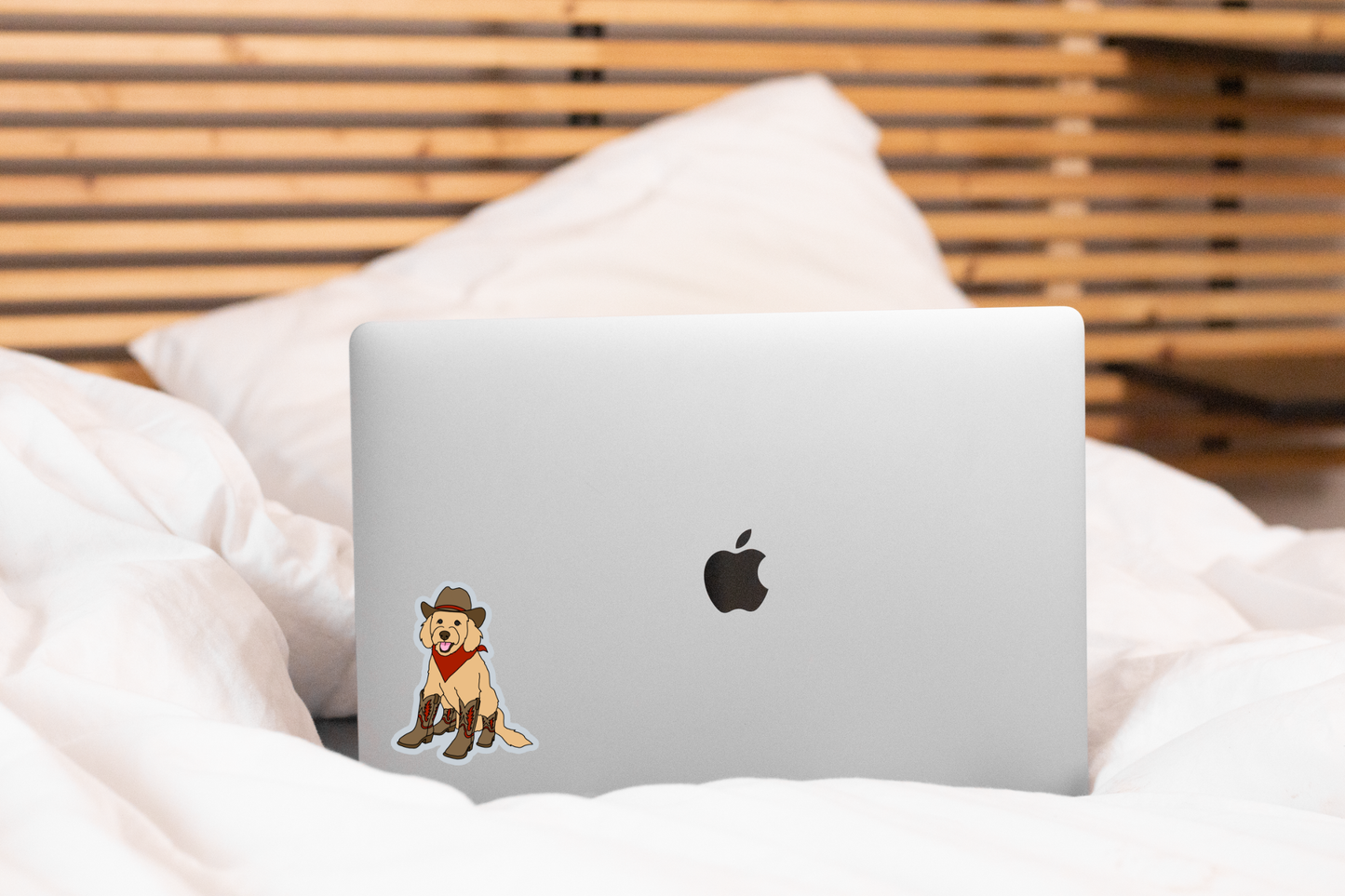 Doodle Cowboy Sticker