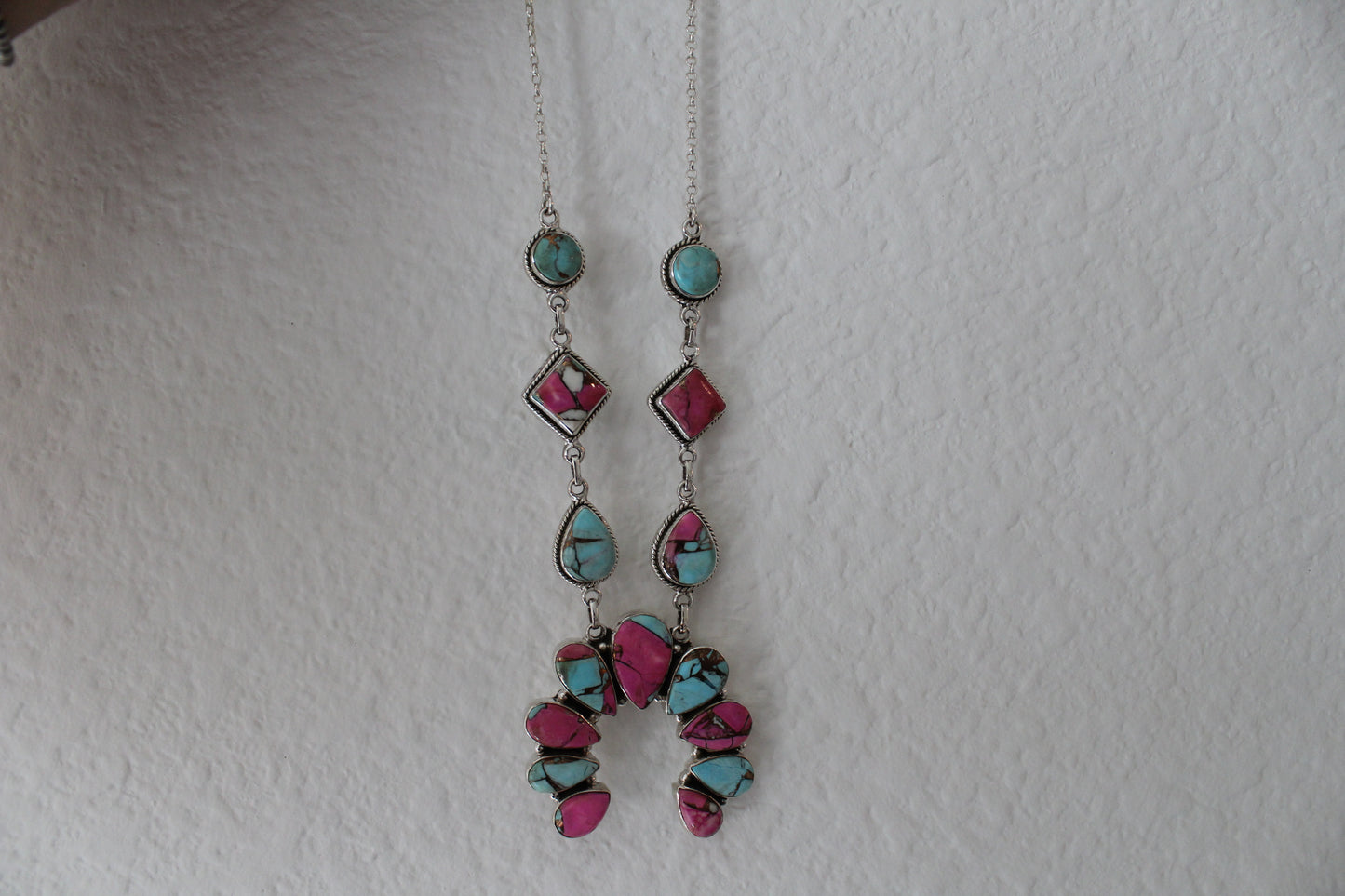 Cotton Candy Naja Necklace