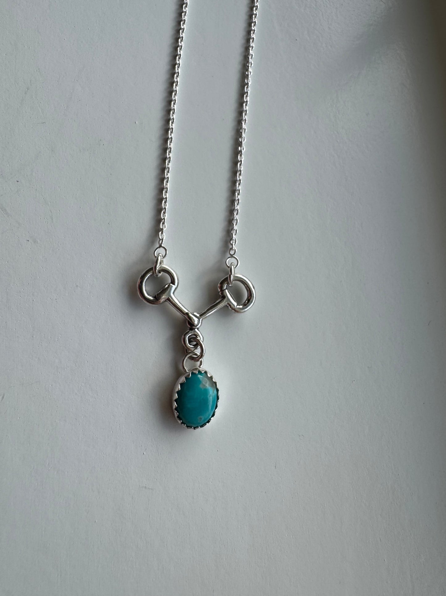 Snaffle Bit Necklace w/ Kingman
