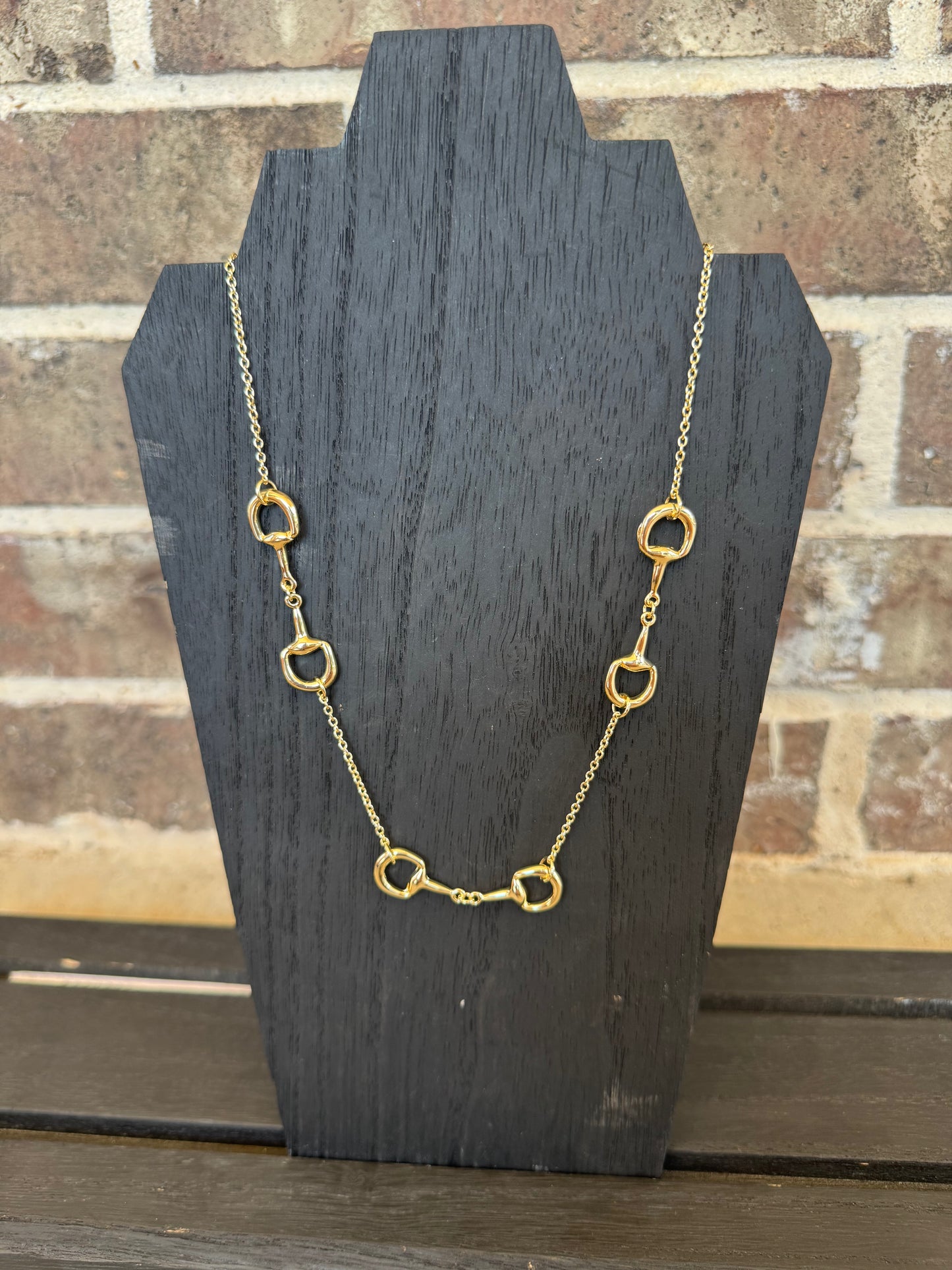 Snaffle Bit Necklace