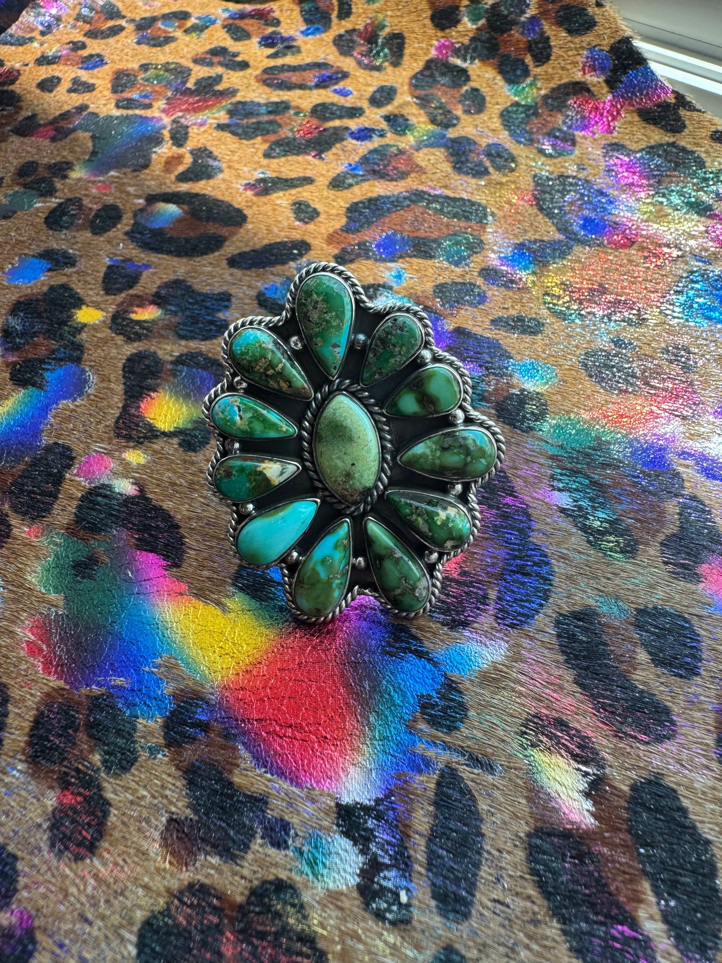 Sonoran Gold Turquoise Ring