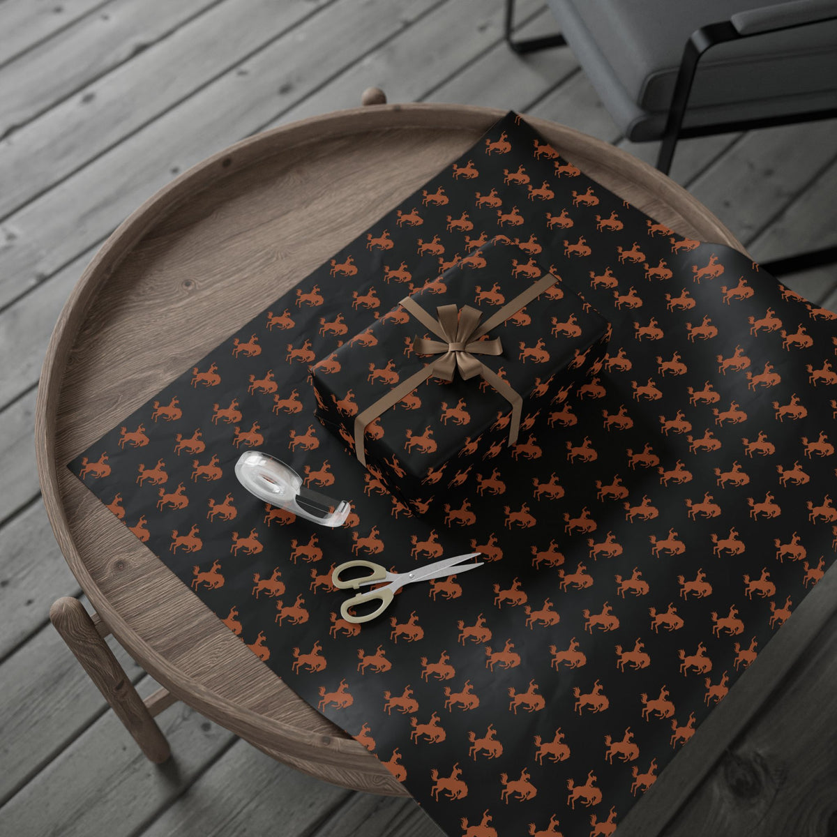 Bronco Cowboy Wrapping Paper