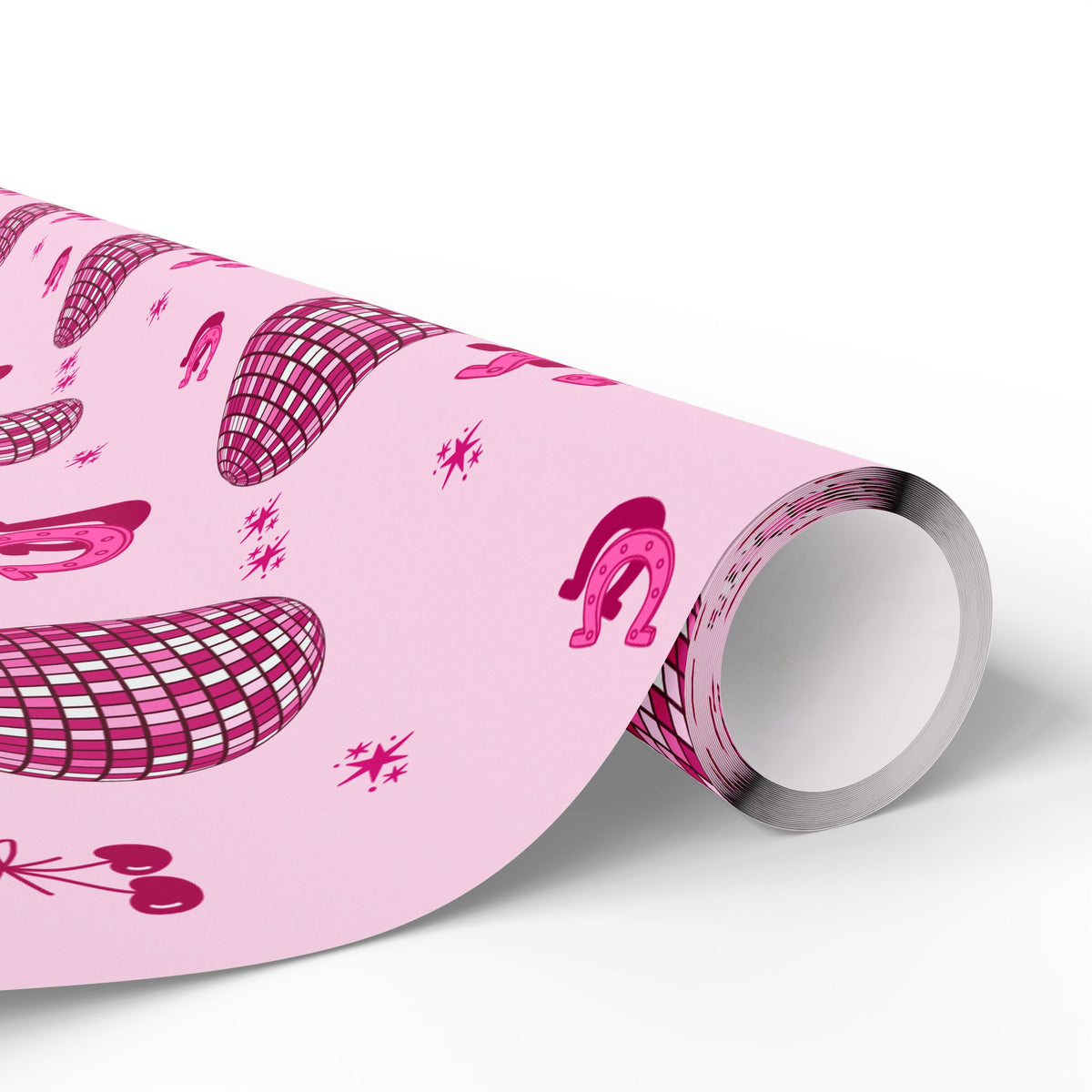 Disco Cowgirl Wrapping Paper
