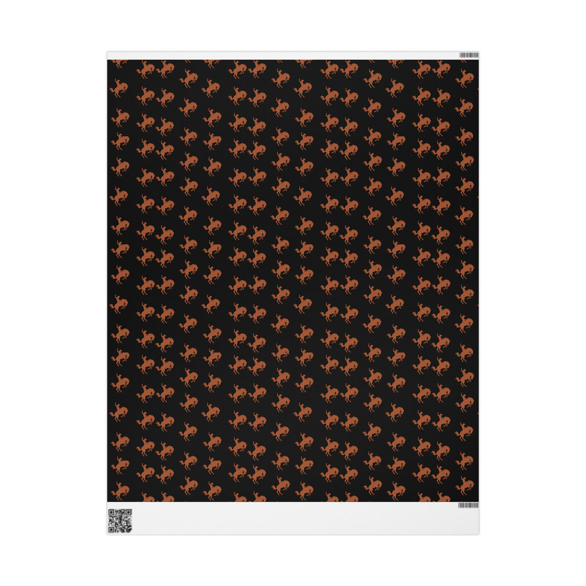 Bronco Cowboy Wrapping Paper