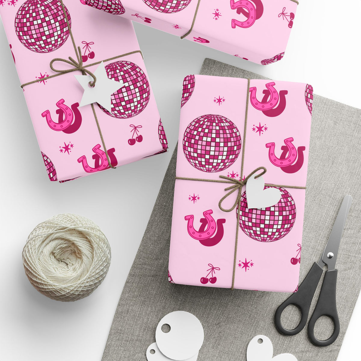 Disco Cowgirl Wrapping Paper