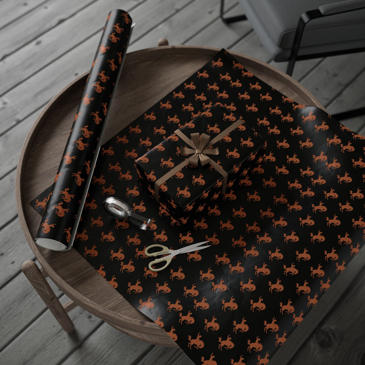 Bronco Cowboy Wrapping Paper