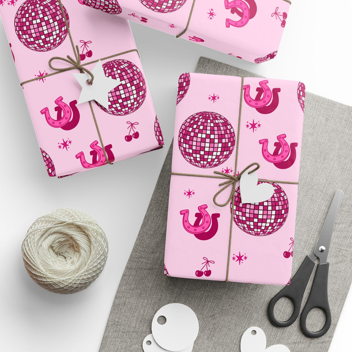 Disco Cowgirl Wrapping Paper