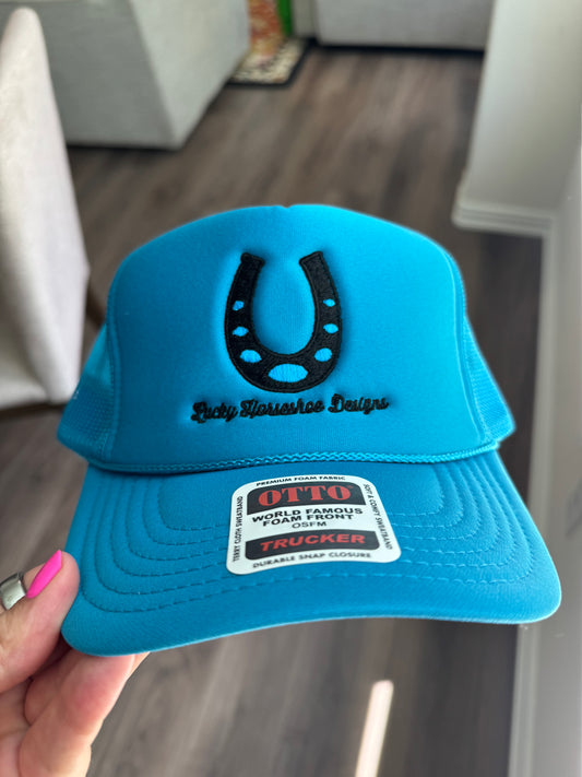 Lucky Horseshoe Designs Trucker Hat