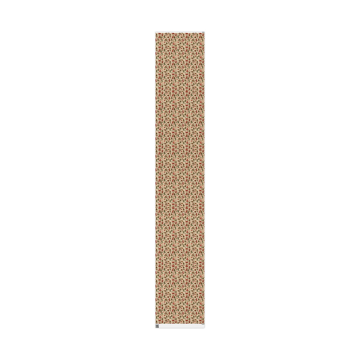 Western Christmas Wrapping Paper — Red & Green Cowboy Holiday Gift Wrap