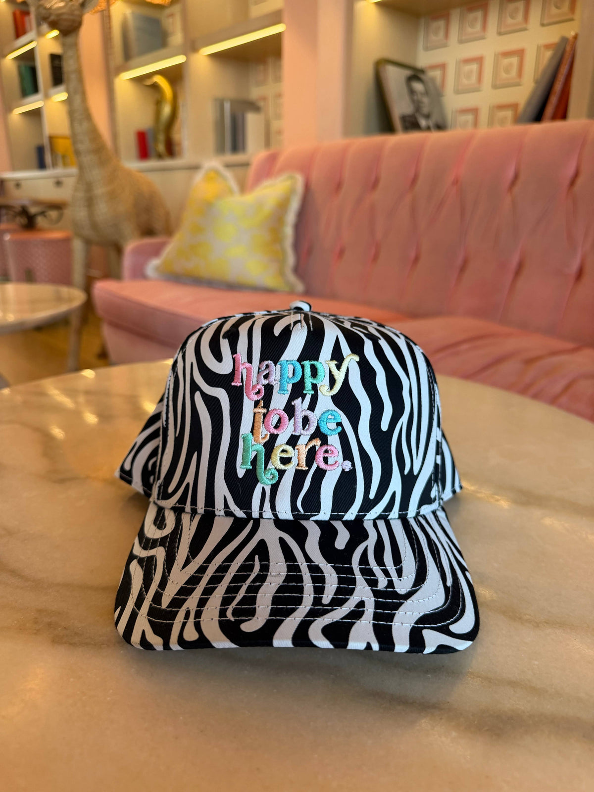 Happy To Be Here - Zebra