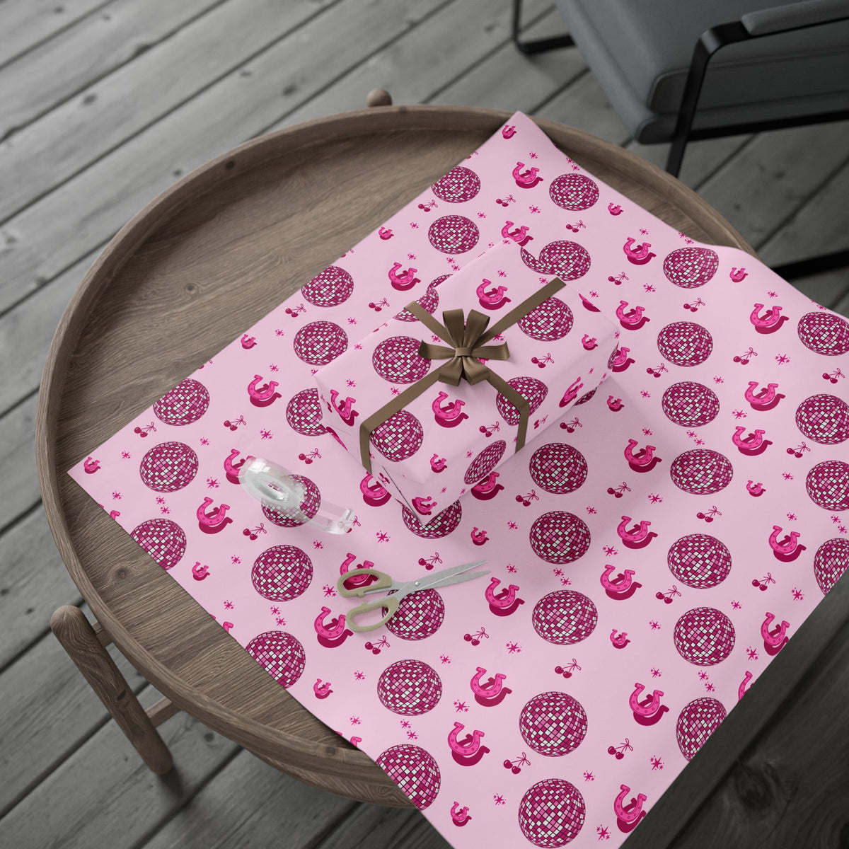 Disco Cowgirl Wrapping Paper
