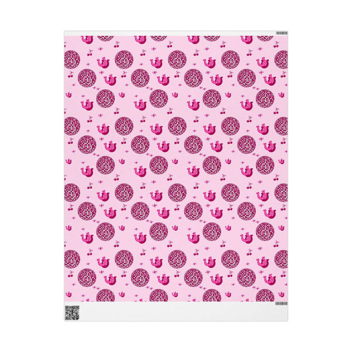 Disco Cowgirl Wrapping Paper