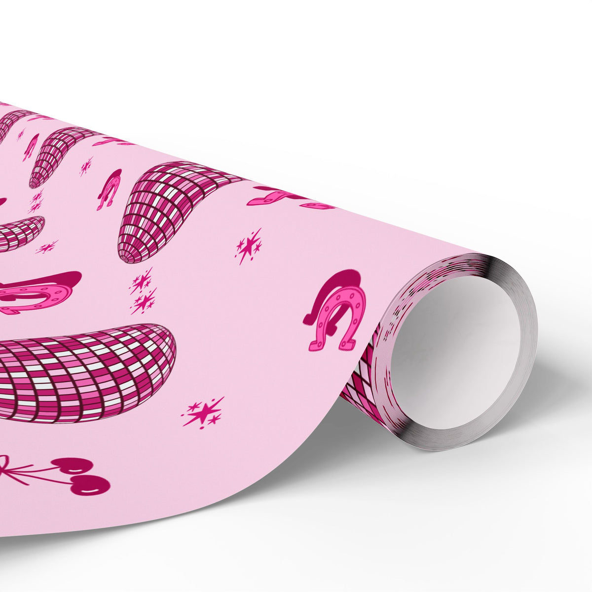 Disco Cowgirl Wrapping Paper