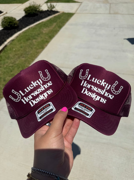 Trucker Hat- Maroon
