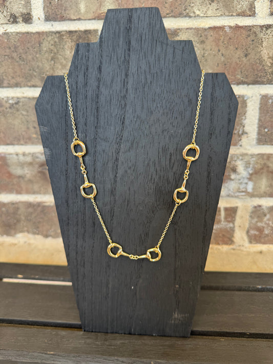 Snaffle Bit Necklace
