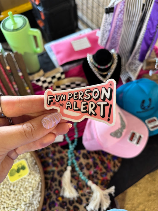 Fun Person Sticker