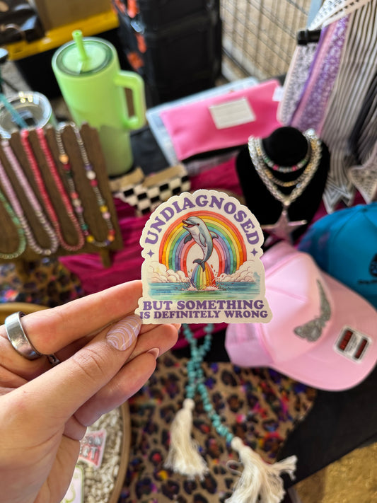 Undiagnosed Sticker